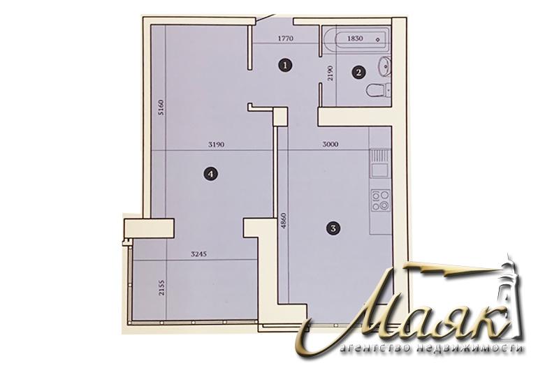 Двухкомнатная квартира.