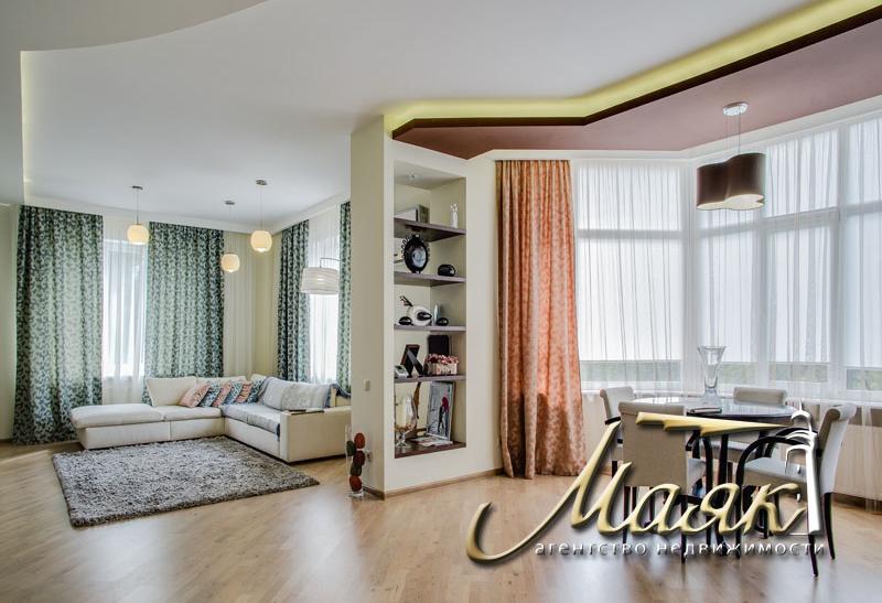 Квартира в новостройке: двухуровневая квартира с видом на Днепр, Днепровский 